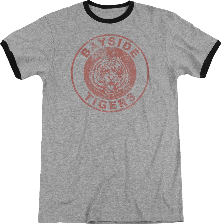 Bayside Tigers Saved By The Bell Ringer Shirt product image 1