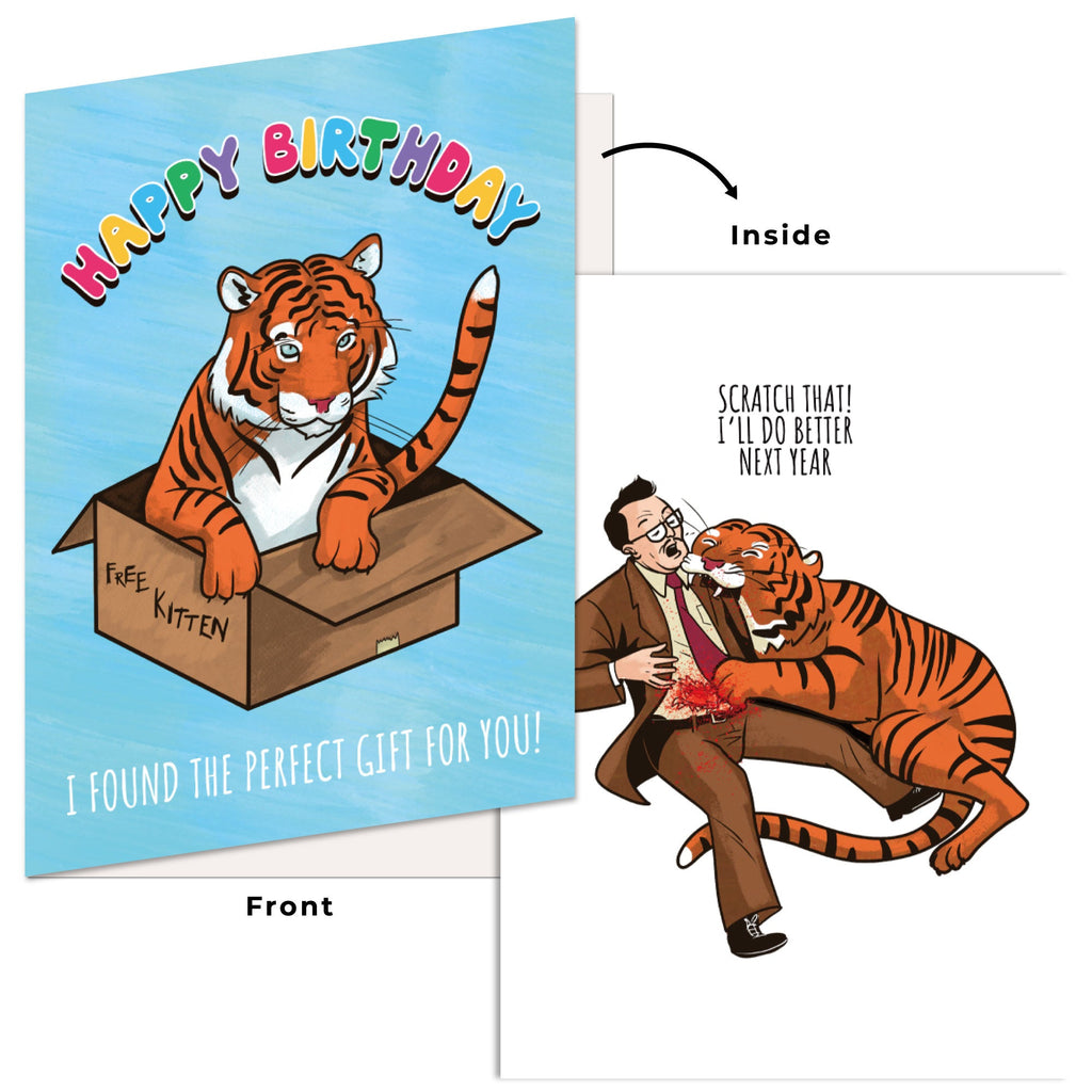 Funny Birthday Card Hilarious Assorted Cards for Celebrating With Envelopes