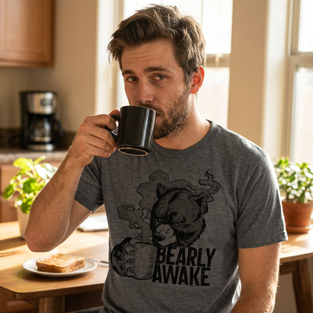 Bearly Awake Men's T Shirt product image 2