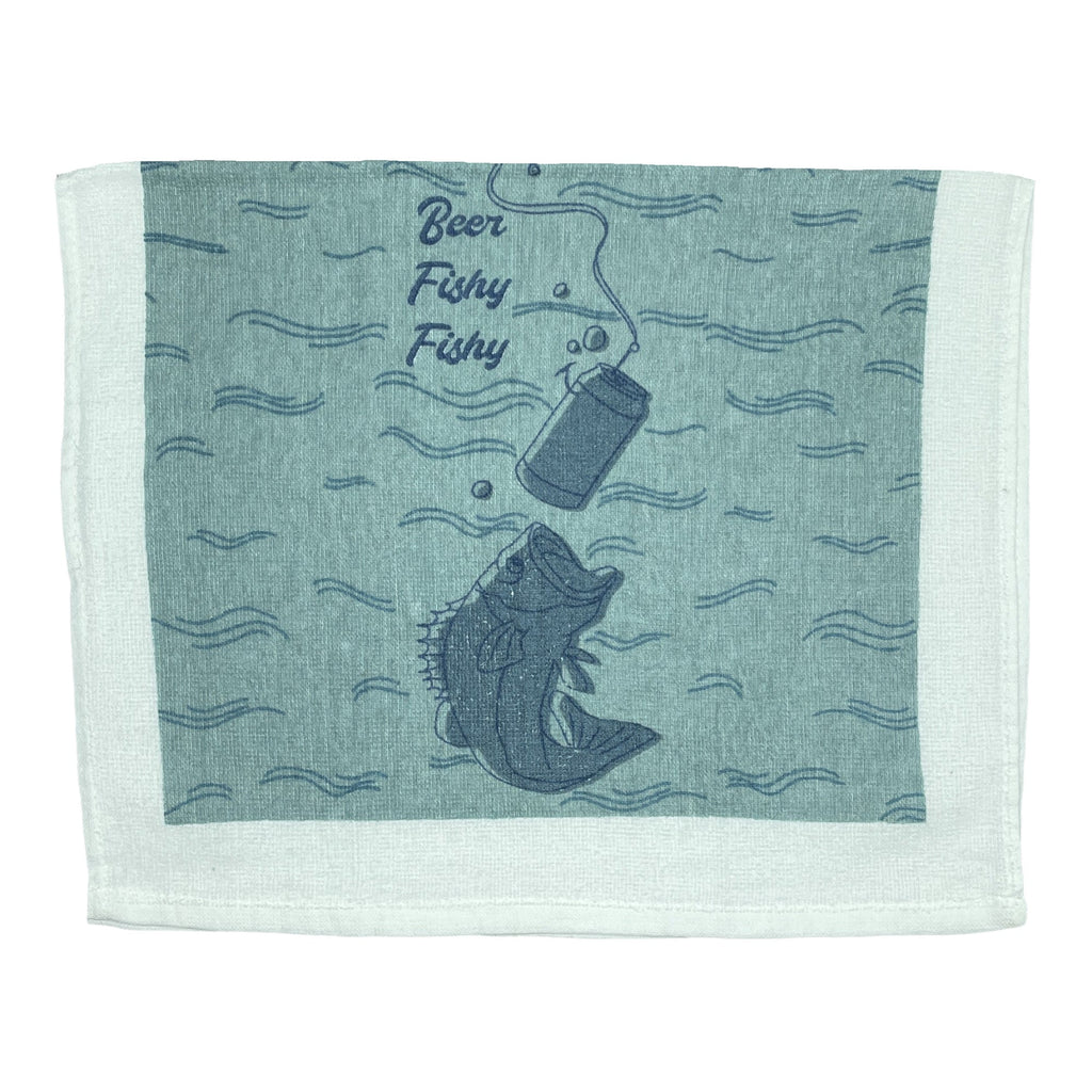 Beer Fishy Fishy Tea Towel Tea Towel