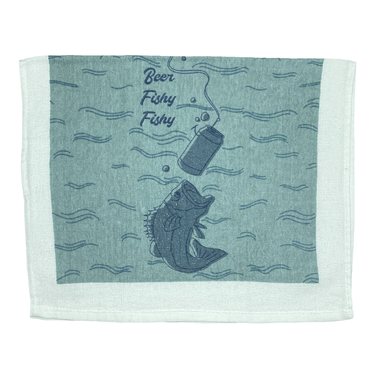 Beer Fishy Fishy Tea Towel Tea Towel