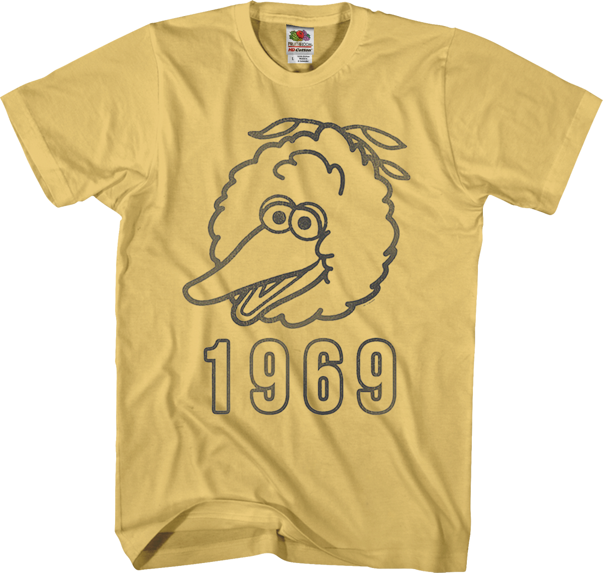 Big Bird 1969 Sesame Street T-Shirt product image 1