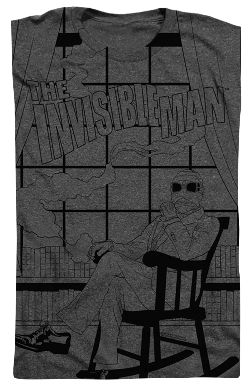 Big Print Invisible Man T-Shirt product image 2