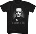 Black And White Hannibal Lecter Silence Of The Lambs T-Shirt product image 1