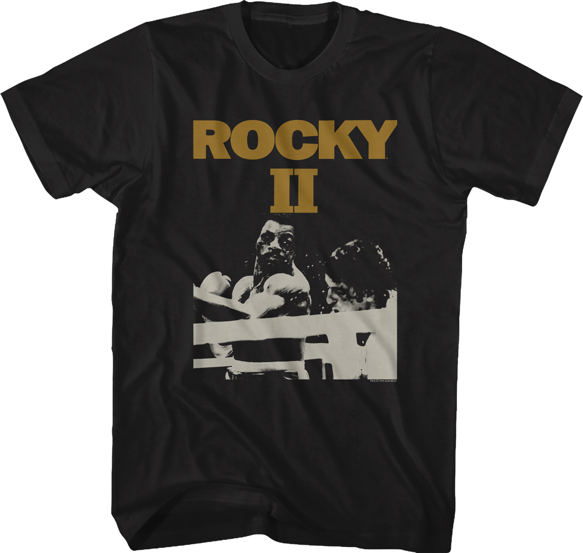 Black and White Rocky II T-Shirt product image 1