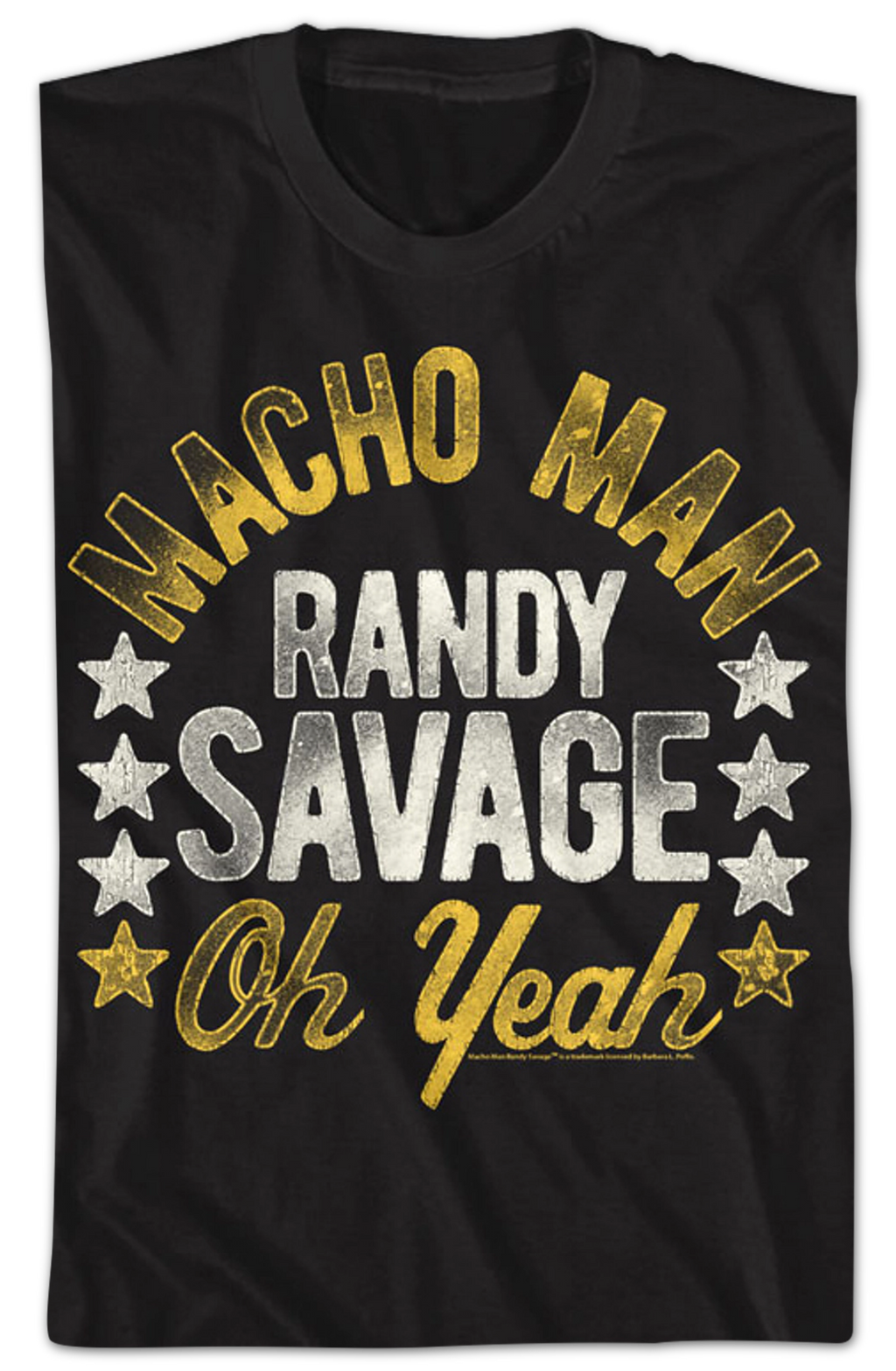 Black Macho Man Randy Savage Oh Yeah Shirt product image 2