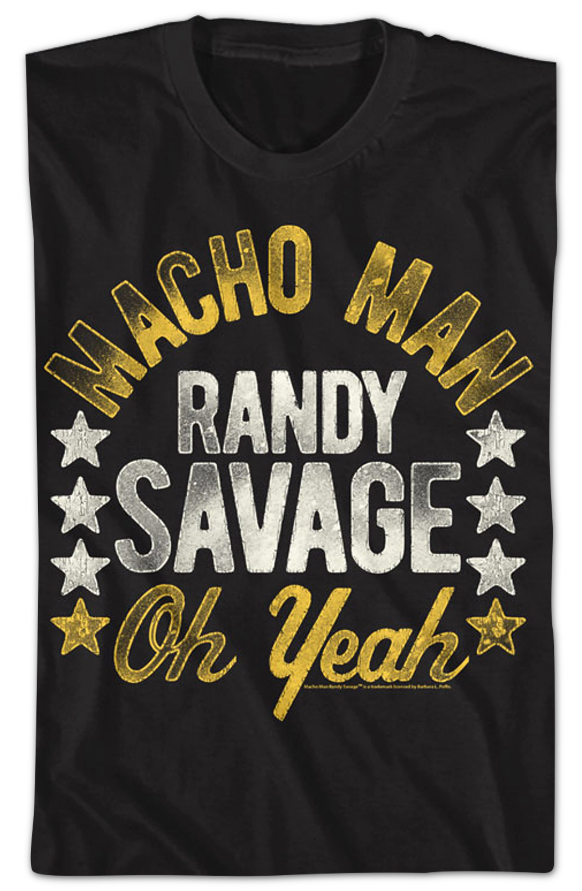 Black Macho Man Randy Savage Oh Yeah Shirt product image 2