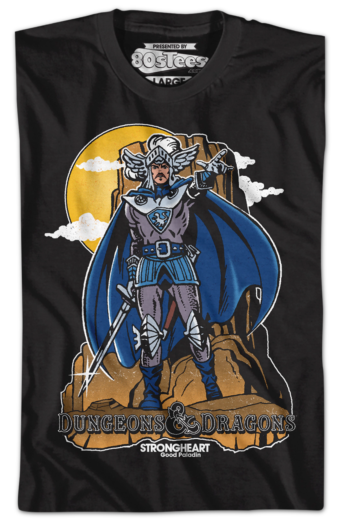 Black Strongheart Dungeons & Dragons T-Shirt product image 2