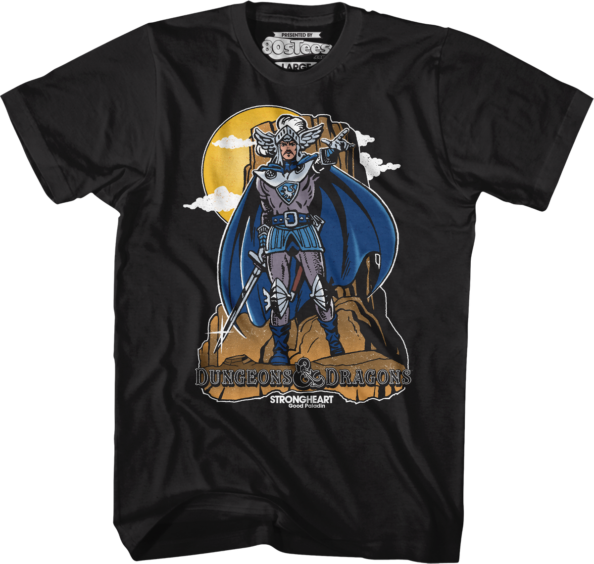 Black Strongheart Dungeons & Dragons T-Shirt product image 1