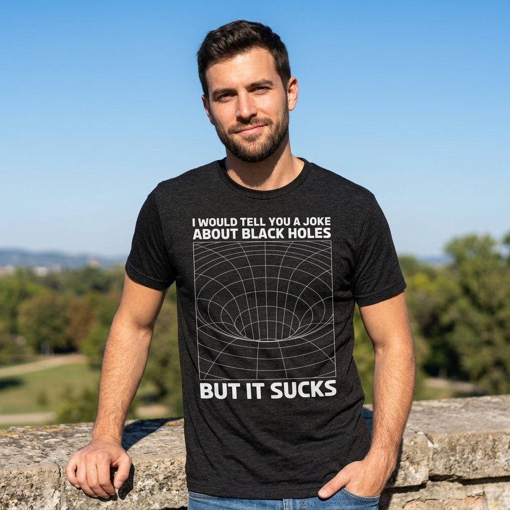I Would Tell You About Black Holes But It Sucks Men's T product image 2