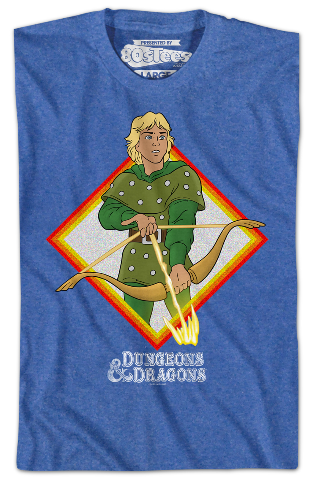 Blue Hank the Ranger Dungeons & Dragons T-Shirt product image 2