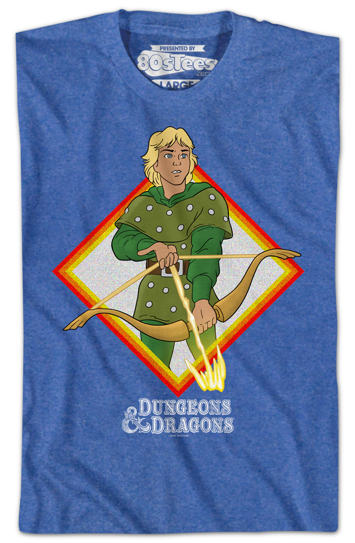 Blue Hank the Ranger Dungeons & Dragons T-Shirt product image 2