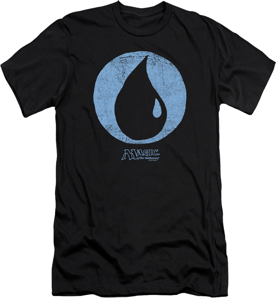 Blue Symbol Magic The Gathering T-Shirt product image 1