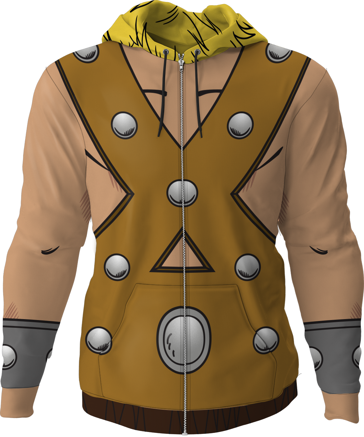 Bobby the Barbarian Dungeons & Dragons Costume Hoodie product image 1