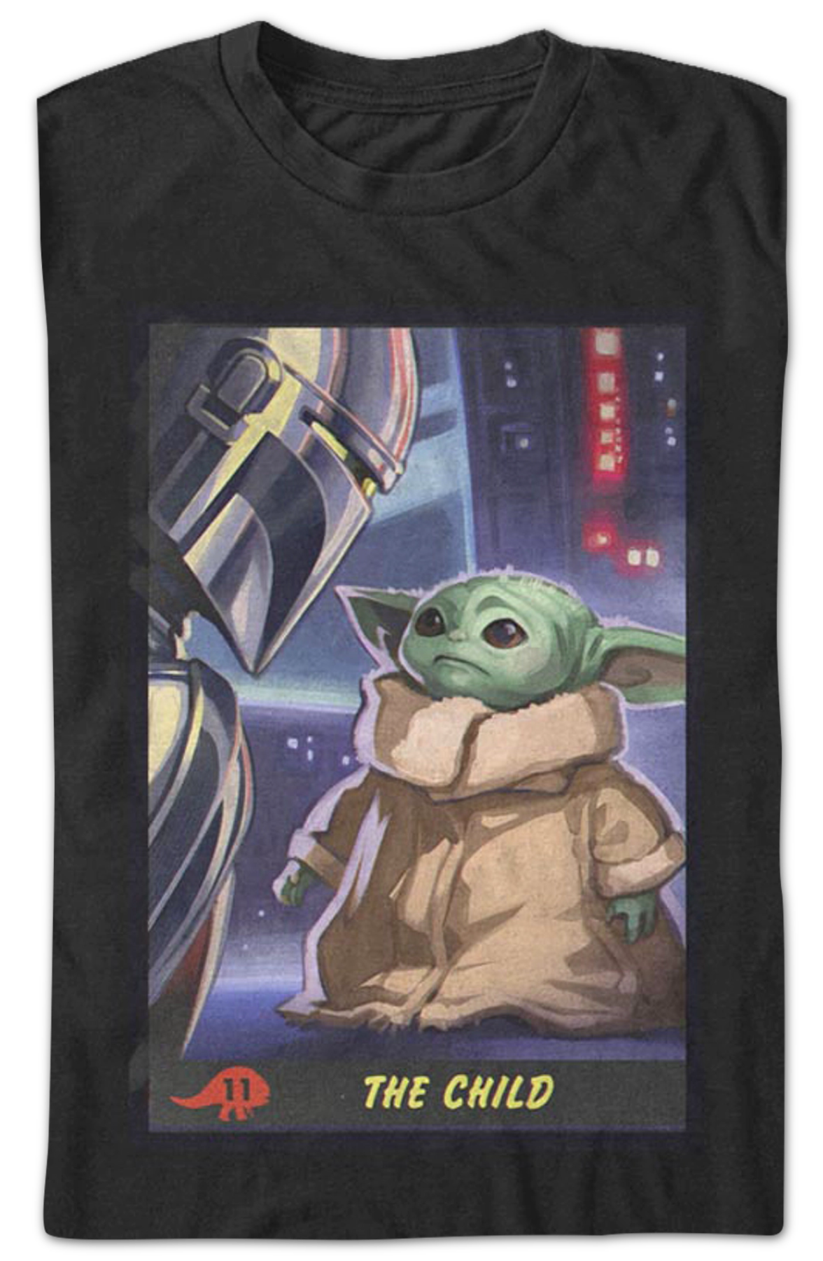 Bounty Hunter and Child Trading Card The Mandalorian Star product image 2
