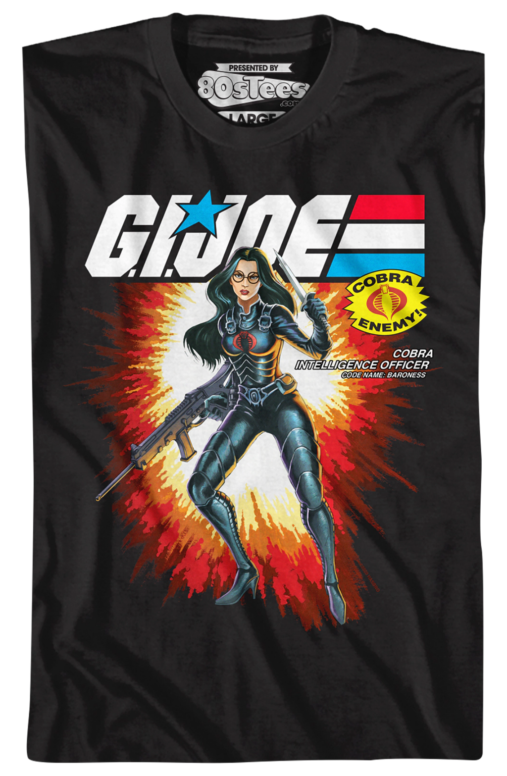Box Art Baroness GI Joe T-Shirt product image 2
