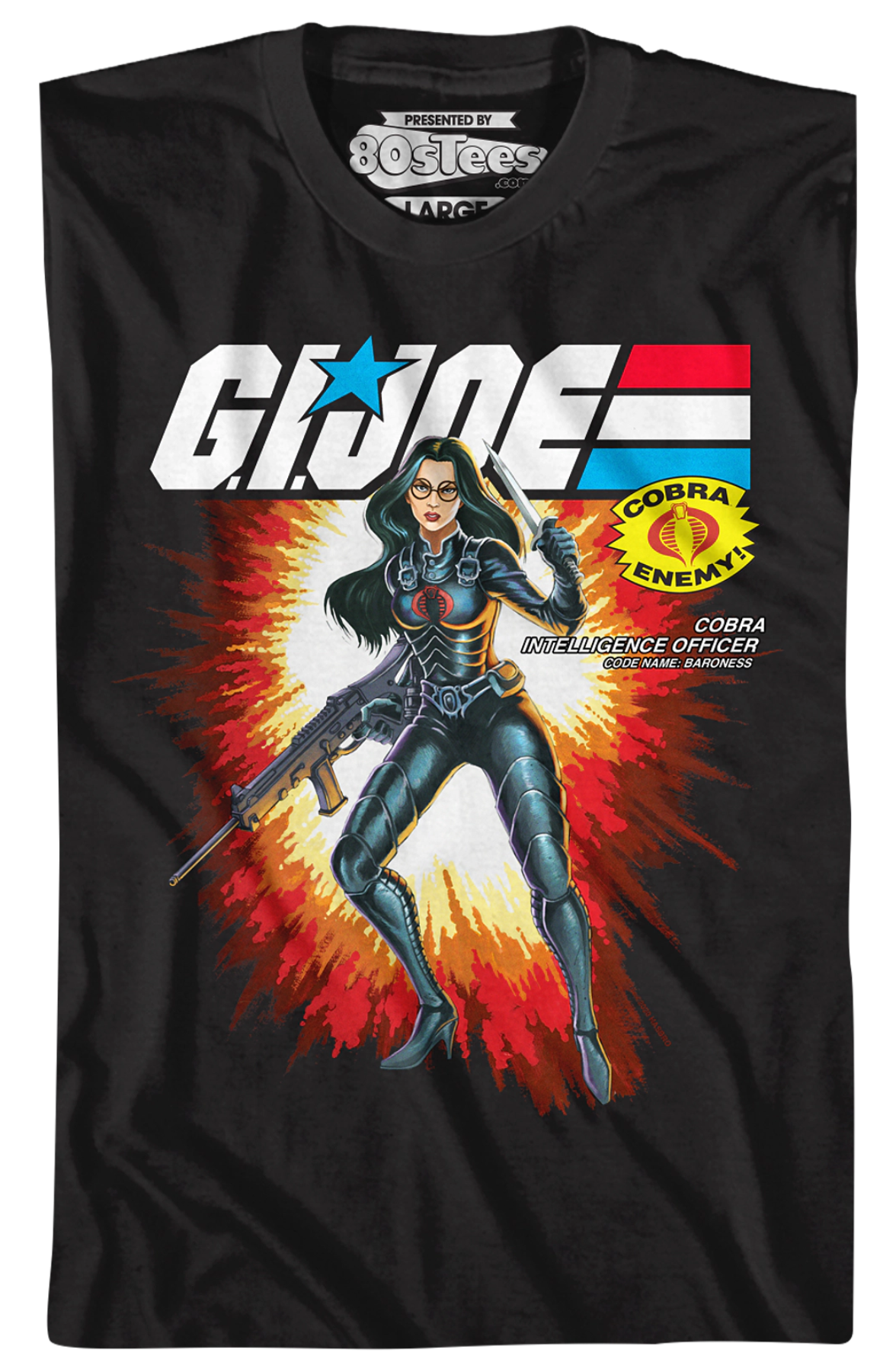 Box Art Baroness GI Joe T-Shirt product image 2