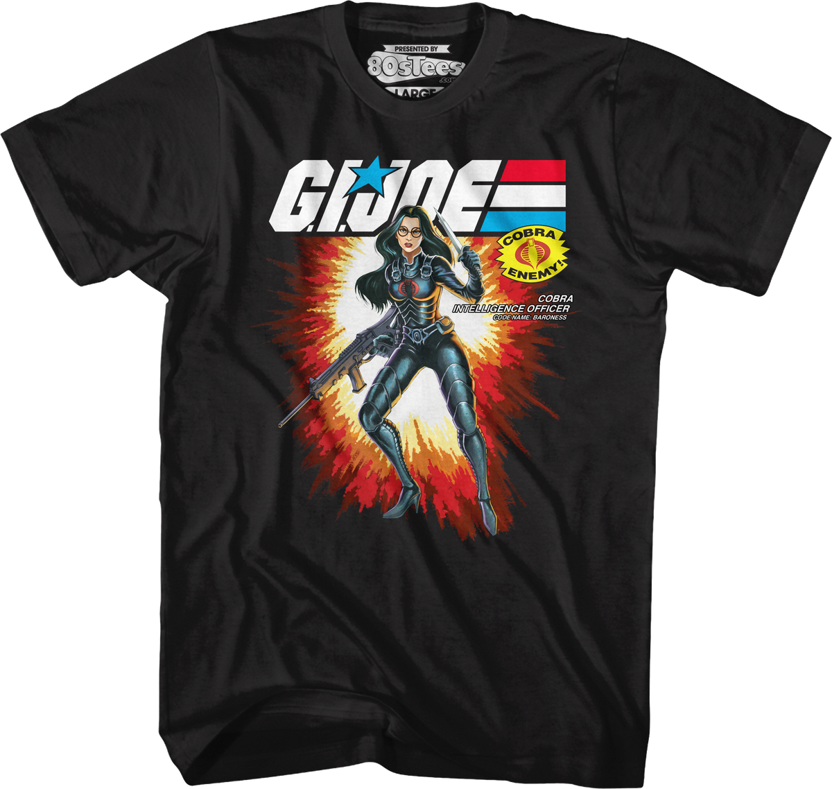 Box Art Baroness GI Joe T-Shirt product image 1