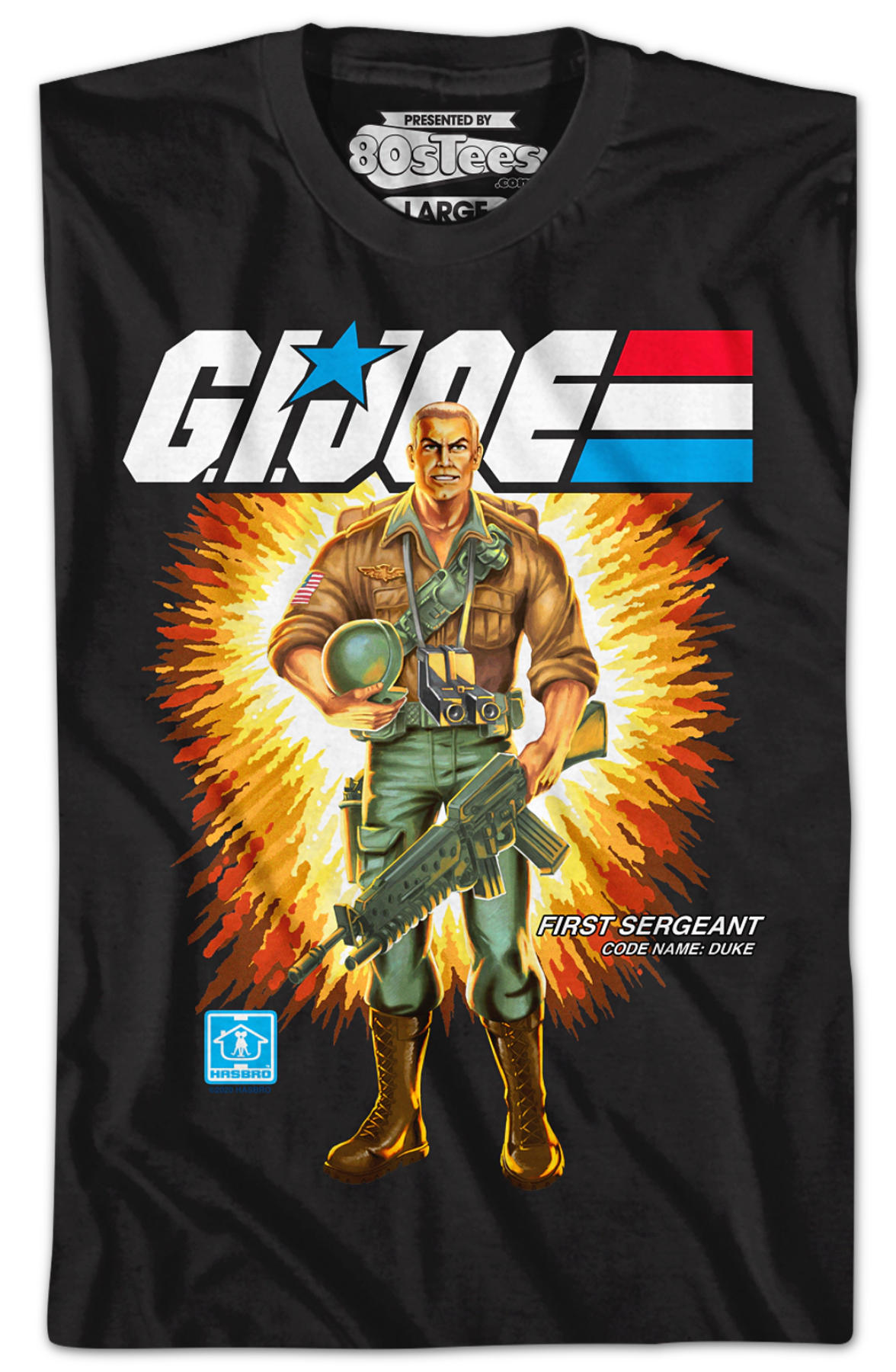 Box Art Duke GI Joe T-Shirt product image 2