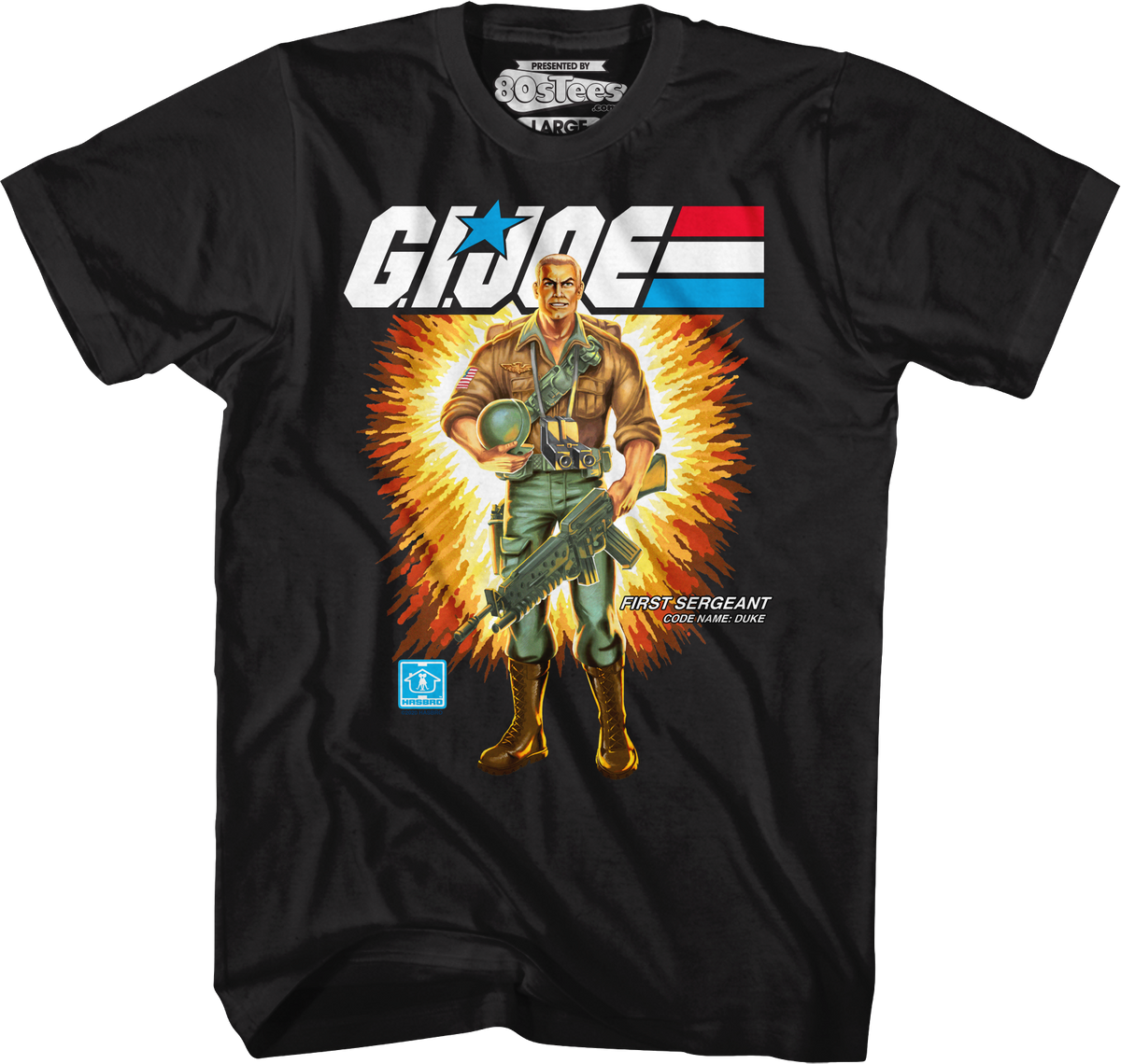 Box Art Duke GI Joe T-Shirt product image 1