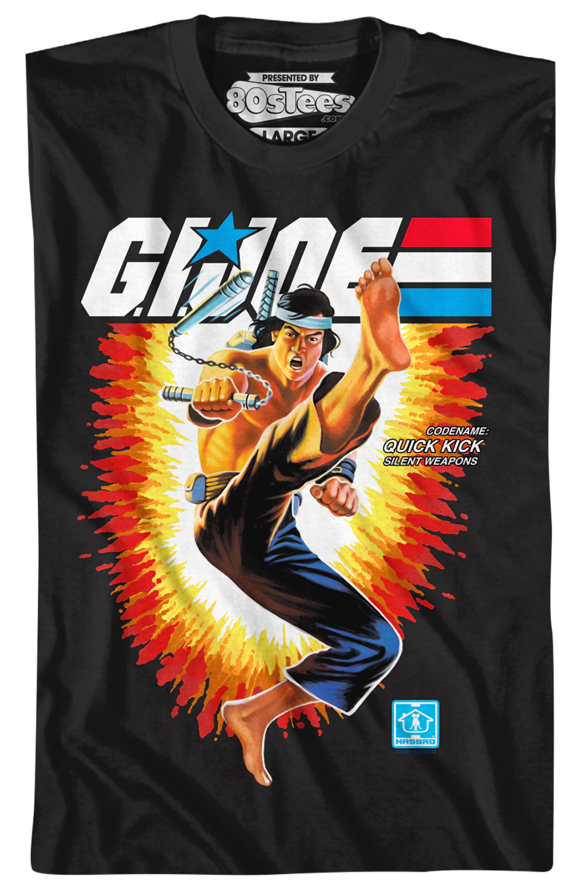 Box Art Quick Kick GI Joe T-Shirt product image 2