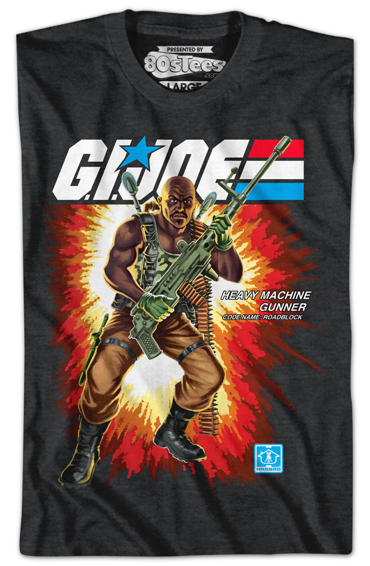 Box Art Roadblock GI Joe T-Shirt product image 2