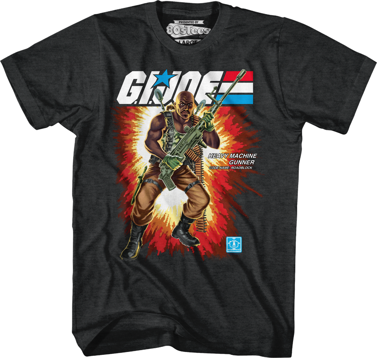 Box Art Roadblock GI Joe T-Shirt product image 1