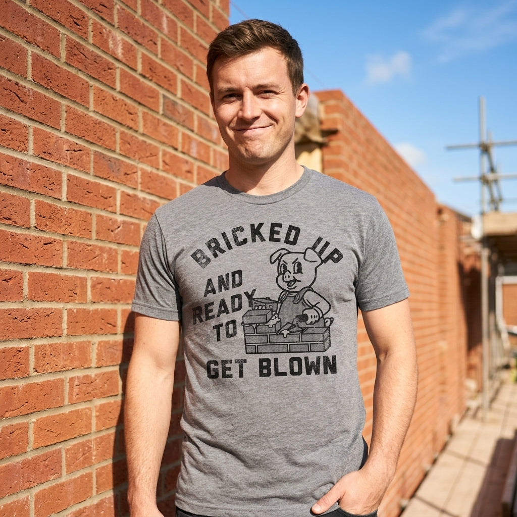 Bricked Up And Ready To Get Blown Men's T Shirt product image 2