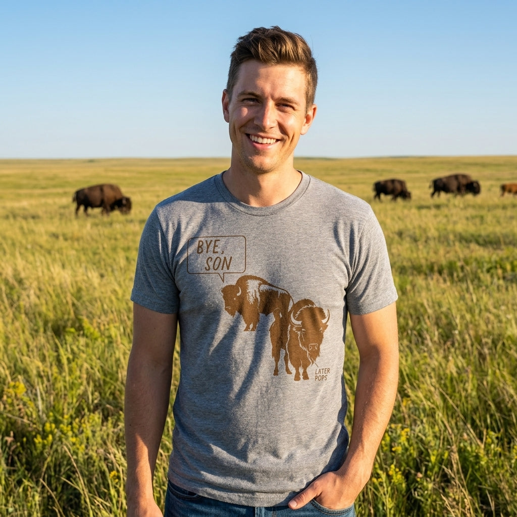 Bye Son Later Pops Men's T Shirt product image 2