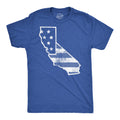 American Flag California Men's T Shirt product image 1