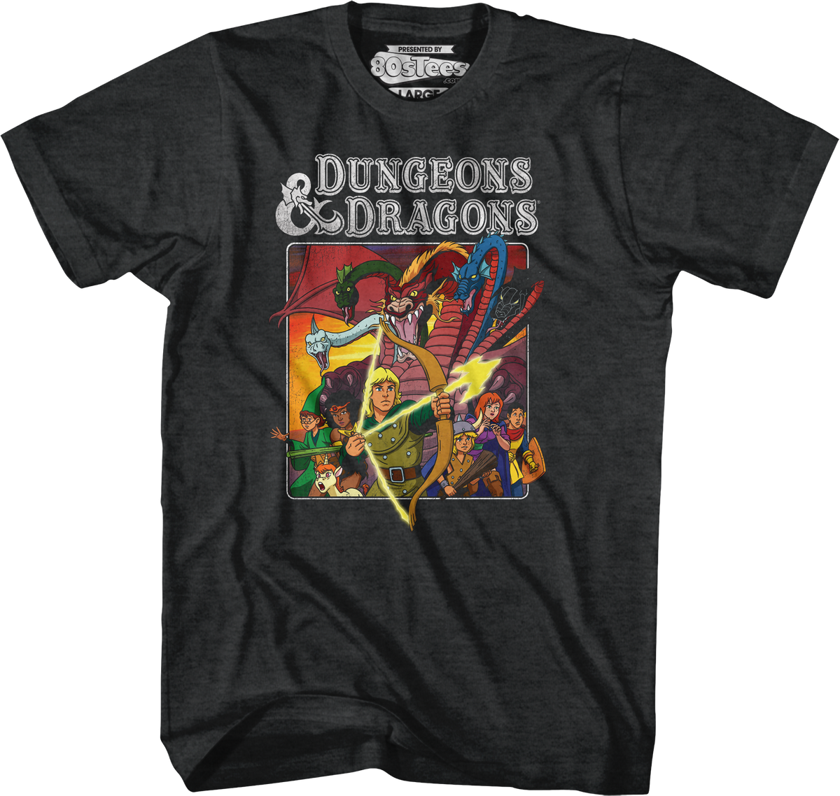 Cartoon Characters Dungeons & Dragons T-Shirt product image 1