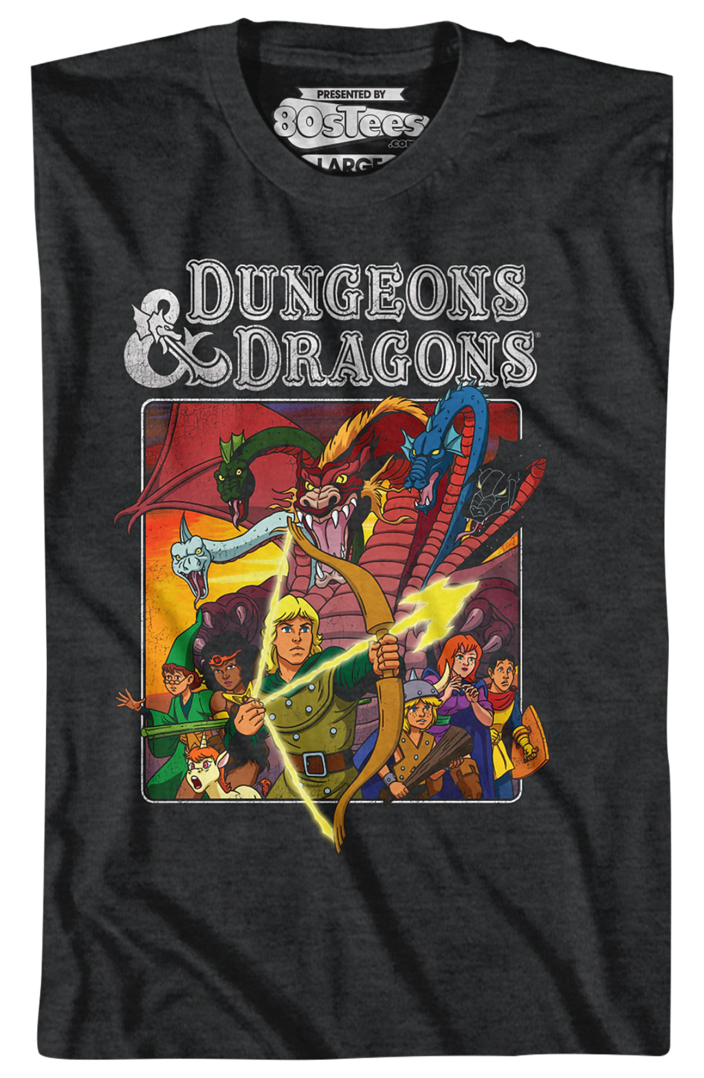 Cartoon Characters Dungeons & Dragons T-Shirt product image 2