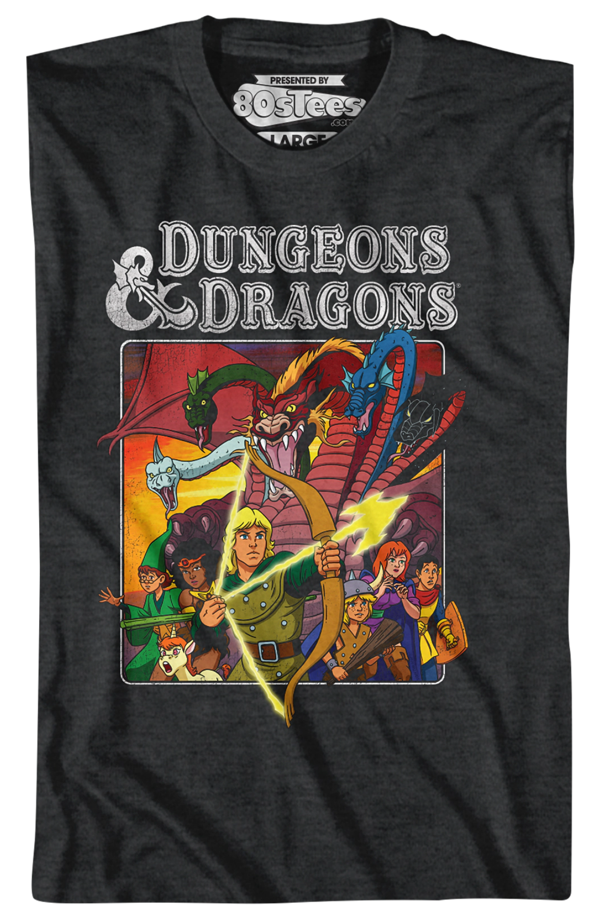 Cartoon Characters Dungeons & Dragons T-Shirt product image 2
