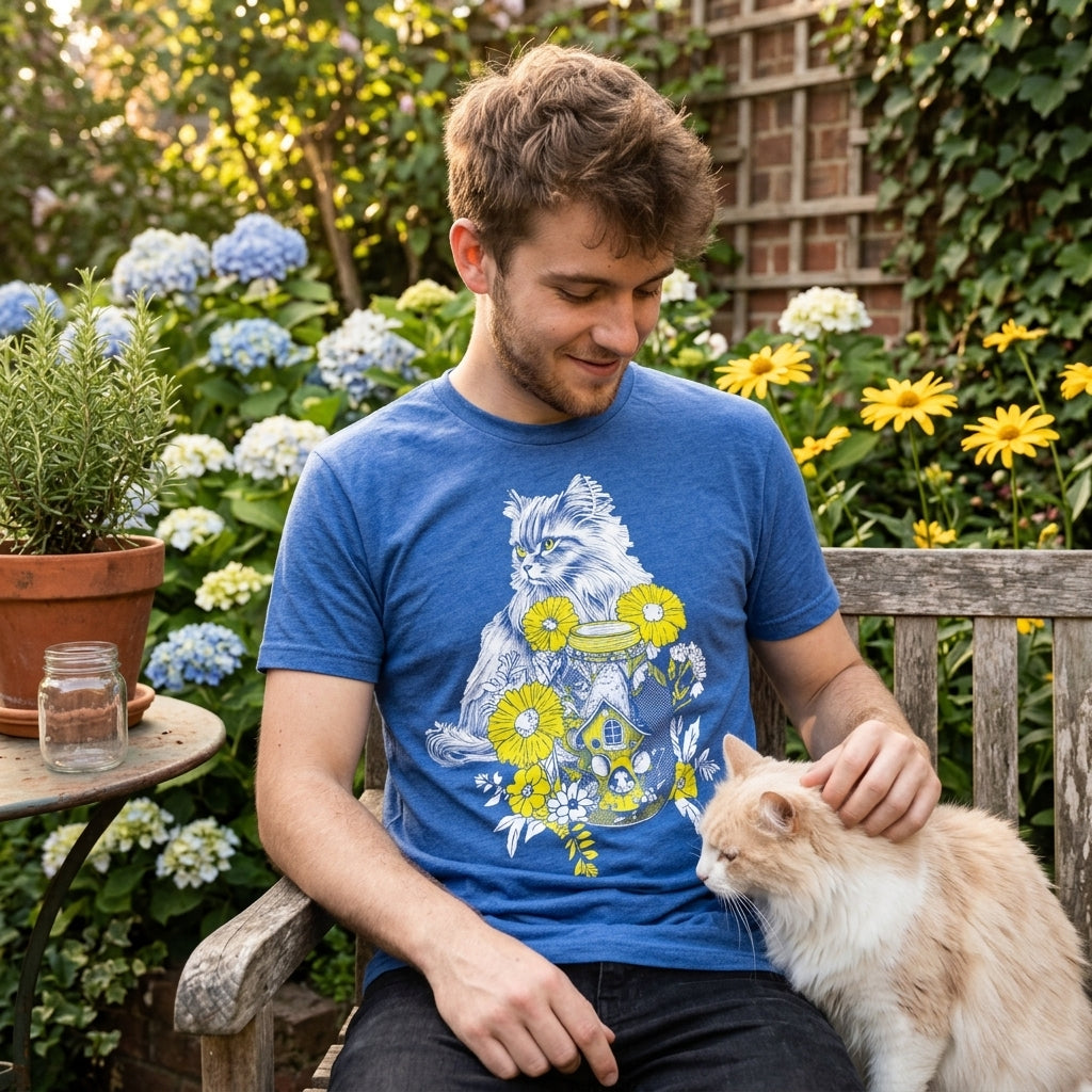 Cat And Mouse Men's T Shirt product image 2