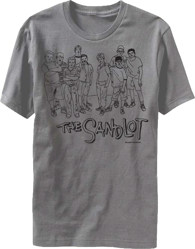 Characters Sketch Sandlot T-Shirt product image 1