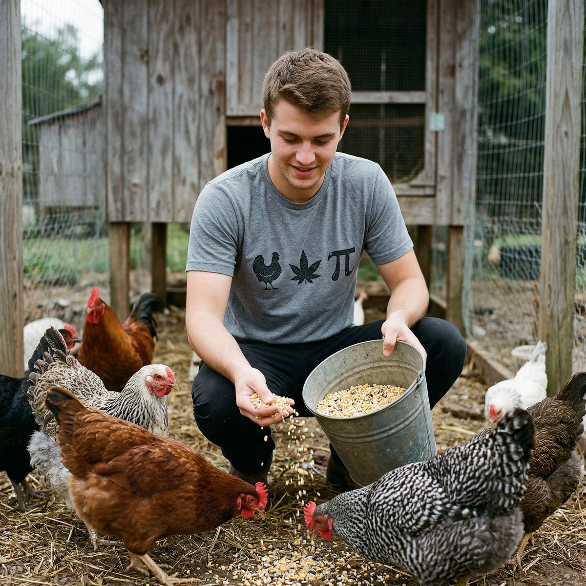 Chicken Pot Pi Men's T Shirt product image 2