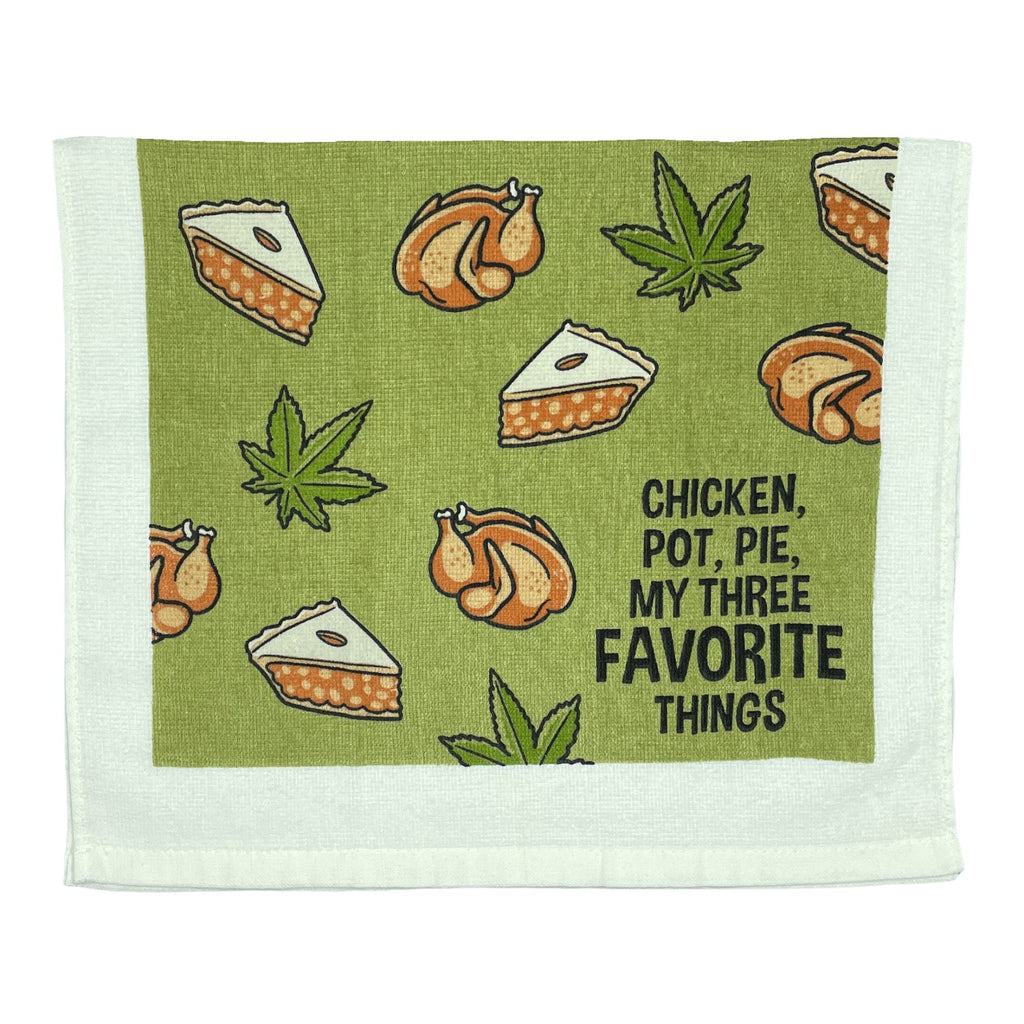 Chicken Pot Pie My Three Favorite Things Tea Towel Tea Towel