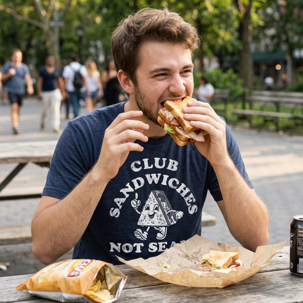 Club Sandwiches Not Seals Men's T Shirt product image 2