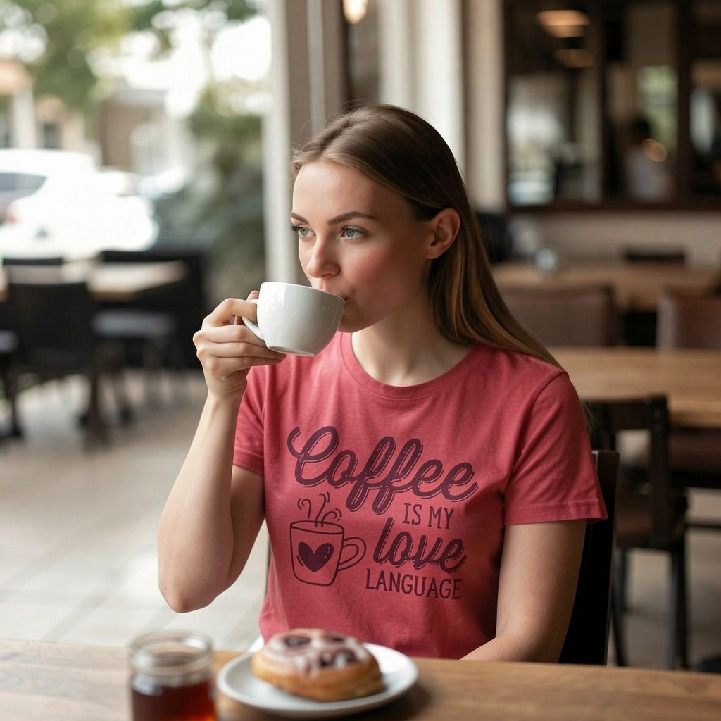 Coffee Is My Love Language Women's T Shirt product image 2