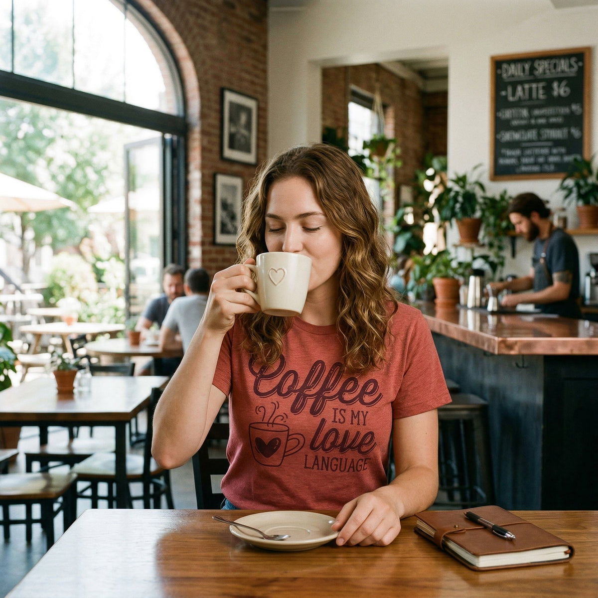 Coffee Is My Love Language Women's T Shirt product image 4