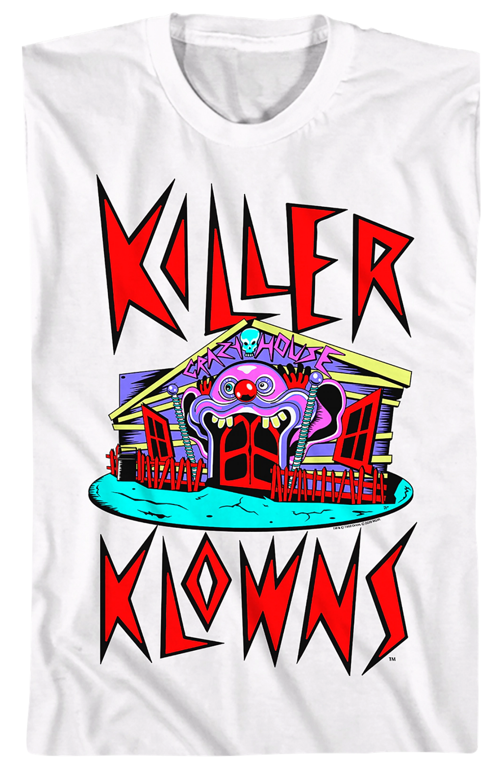 Crazy House Killer Klowns From Outer Space T-Shirt product image 2