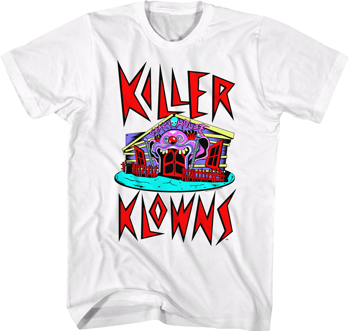 Crazy House Killer Klowns From Outer Space T-Shirt product image 1
