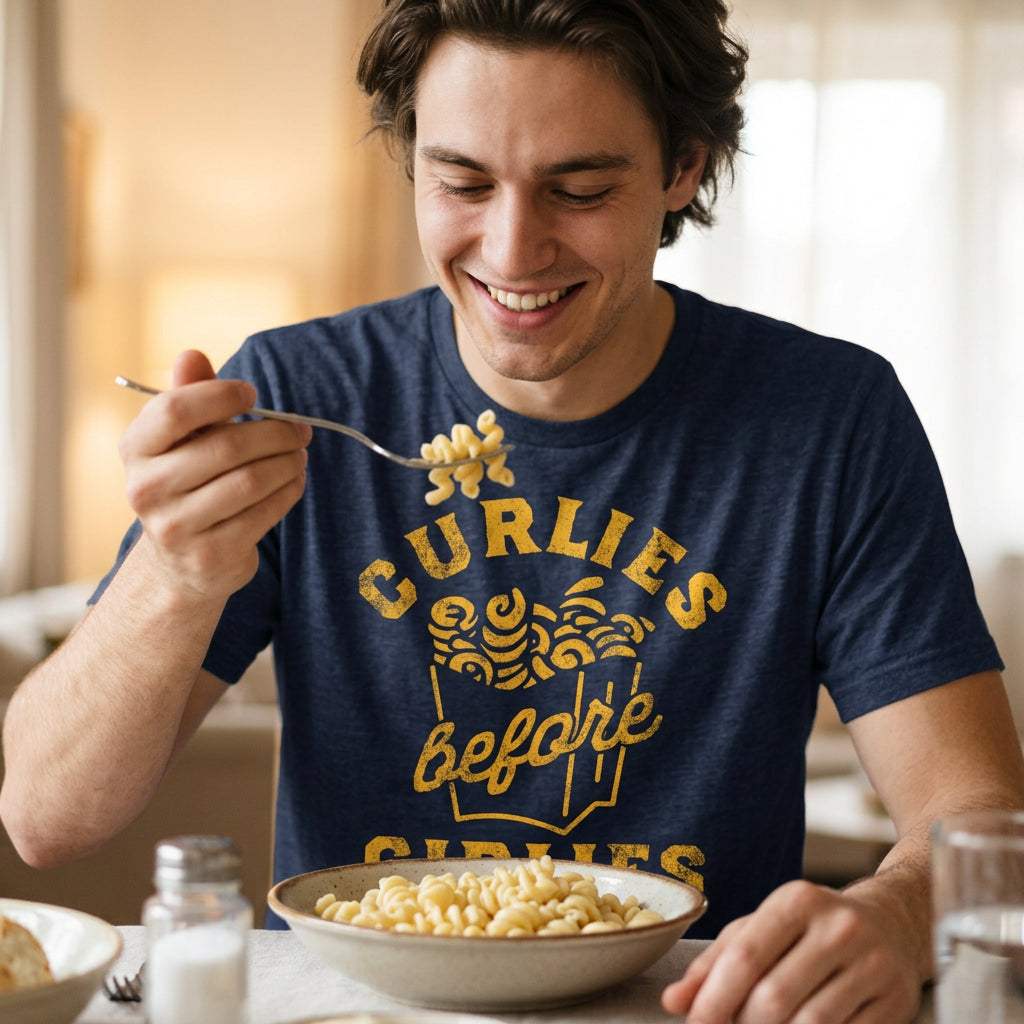 Curlies Before Girlies Men's T Shirt product image 2