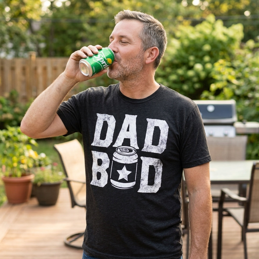 Dad Bod Beer Men's T Shirt product image 4