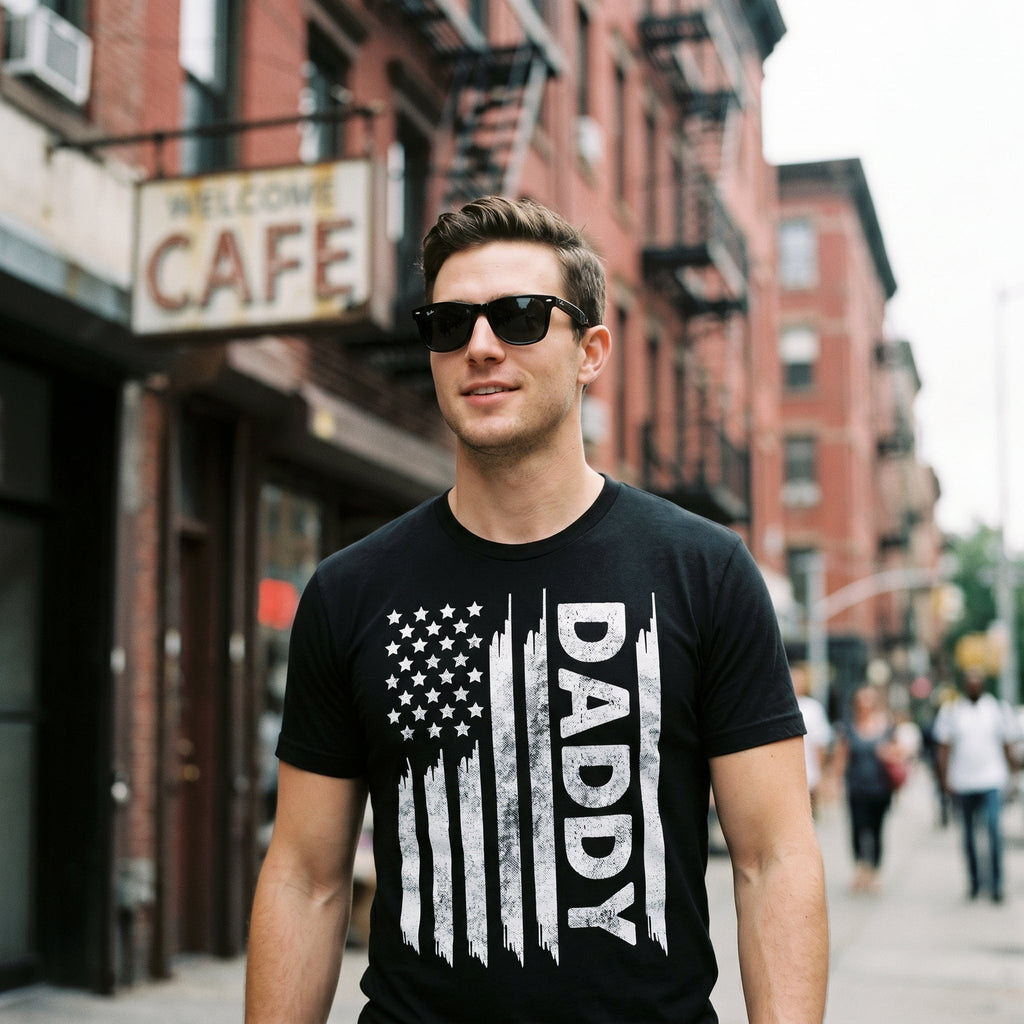 American Flag Daddy Men's T Shirt product image 2