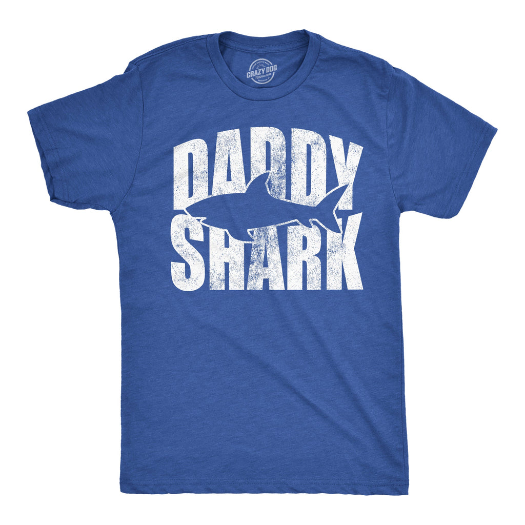 Daddy Shark Silhouette Men's T Shirt product image 1