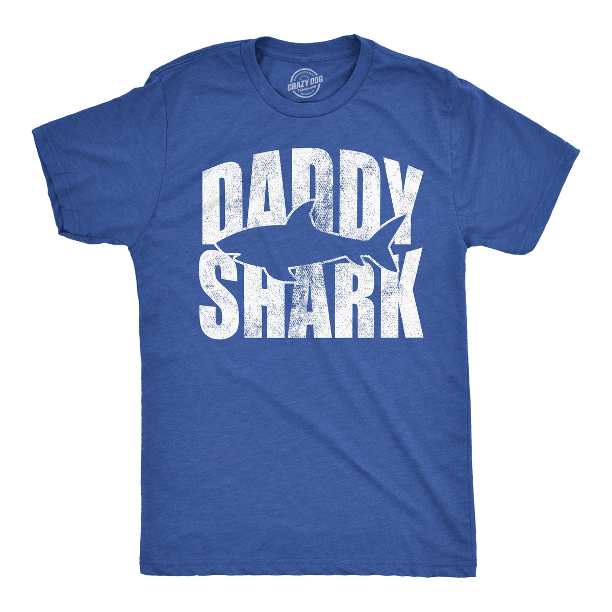 Daddy Shark Silhouette Men's T Shirt product image 1