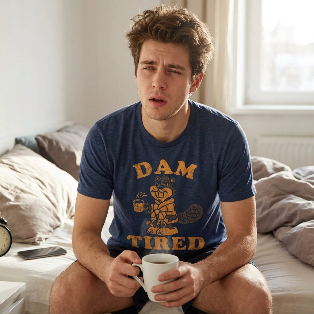 Dam Tired Men's T Shirt product image 2