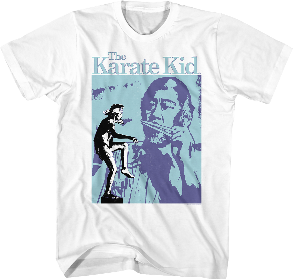 Daniel LaRusso and Mr. Miyagi Collage Karate Kid T-Shirt product image 1