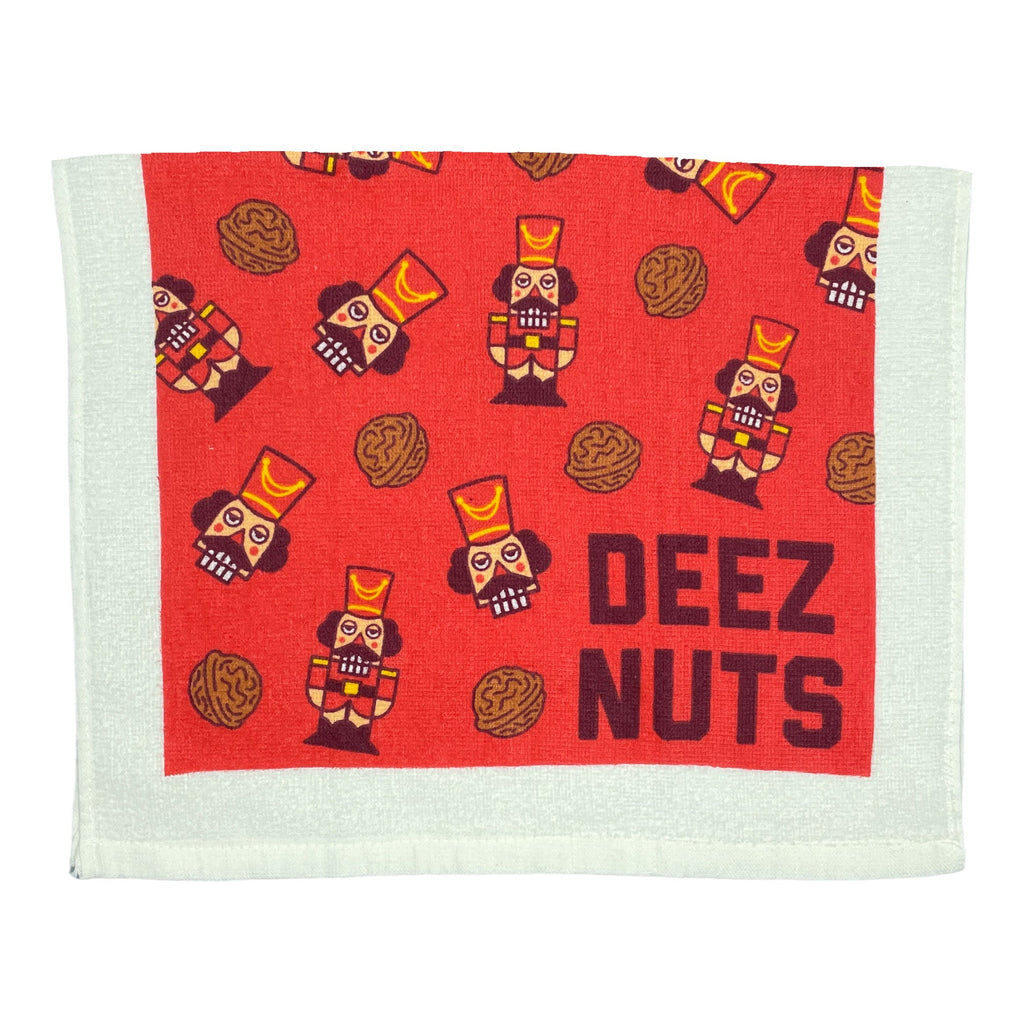 Deez Nuts Tea Towel Tea Towel